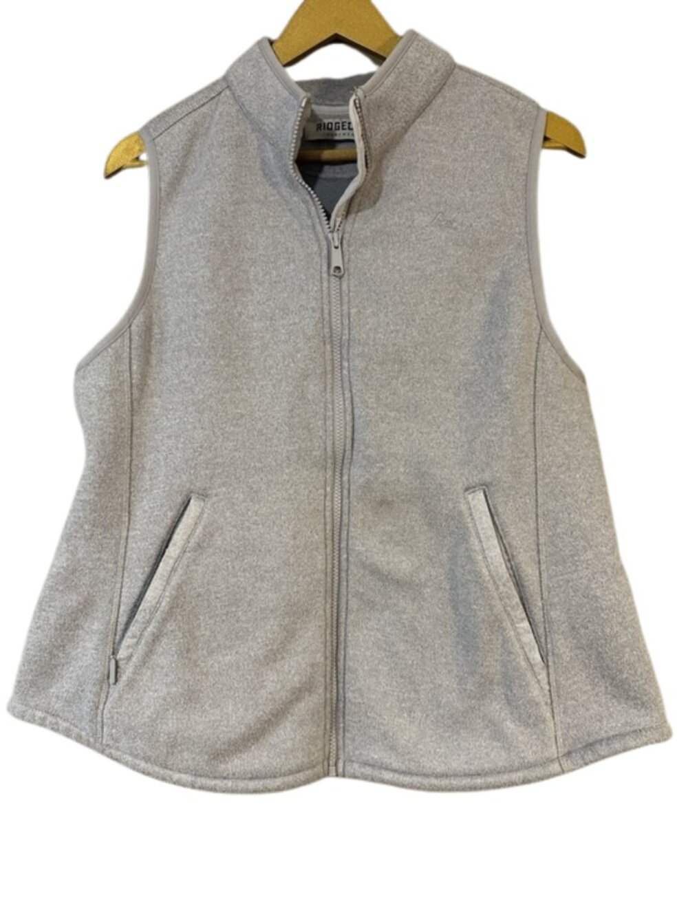 Ridgecut Toughwear Gray Zip Front Vest | Women’s Soft Comfy Lightweight Layer